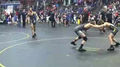 90 lbs Semifinal - Noah Bonett, Algonac Mat Rats vs Donovan Quinn, Simmons Academy Of Wrestling