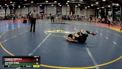 130 lbs Rd# 8- 12:30pm Saturday Final Pool - Stetson Gabel, POWA vs Cannon Driscoll, Team Gotcha