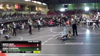 50 lbs Cons. Round 1 - Eden Fuhrman, Gretna Youth Wrestling vs Smith Seay, The Best Wrestler