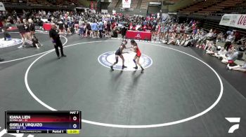 95 lbs Placement Matches (16 Team) - Kiana Lien, SCVWA-GR vs Giselle Urquizo, SJWA-GR