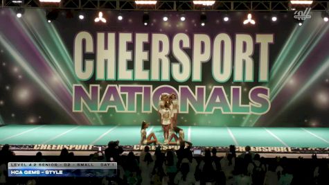 HCA Gems - Style [2026 L4.2 Senior - D2 - Small Day 1] 2026 CHEERSPORT National All Star Cheerleading Championship