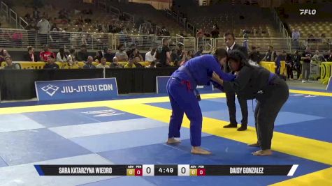 Daisy Gonzalez vs Sara Katarzyna Wiedro 2025 Pan Jiu Jitsu IBJJF Championship