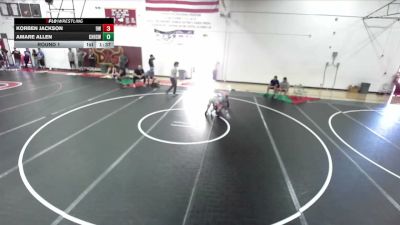 157-165 lbs Round 1 - Amare Allen, Chino Hills High School WC vs Korben Jackson, 951 WC
