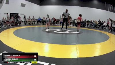 70 lbs Round 4 (6 Team) - Chasen Burke, Rebellion vs Bennett Silence, Indiana Outlaws