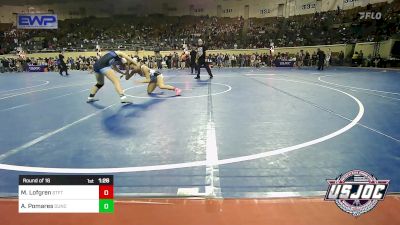 118 lbs Round Of 16 - Marah Lofgren, Standfast vs Alex Pomares, Duncan Demon Wrestling