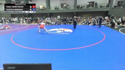 Junior Girls FS - 125 lbs Quarters - Couly McReynolds, WA vs Aleeciya Meredith, WA