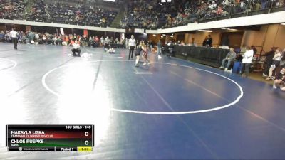 148 lbs Round 2 - Chloe Ruepke, Iowa vs Makayla Liska, Team Valley Wrestling Club