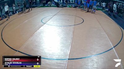 81 lbs Placement Matches (8 Team) - Sophia Valdez, Colorado vs Kynlee Douglas, Utah