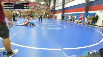 138 lbs Consi Of 4 - Rylee Sexton, Berryhill Wrestling Club vs Zan'e Dyches, IRONMEN Wrestling Club