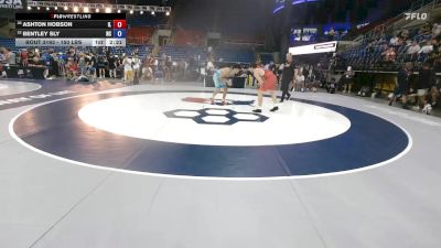 150 lbs Cons. Sub-rd Of 16 - Ashton Hobson, IL vs Bentley Sly, NC
