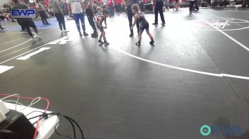 49 lbs Consi Of 8 #1 - Maisyn Malone, Bartlesville Wrestling Club vs Chevy Welden, Raw Wrestling Club