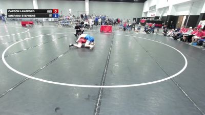 190 lbs Carson Langford, Team Oregon vs Shepard Stephens, Team Utah