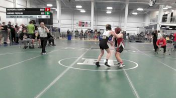 101 lbs 5th Place - Aurora Donth, Rochester vs Annie Perlin, Iron Faith WC