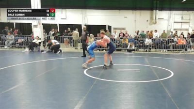 132 lbs Round Of 64 - Cooper Mathews, CO vs Dale Corbin, PA