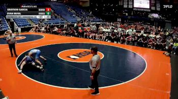 138 lbs Finals (8 Team) - Evan Musil, Rockton (Hononegah) vs Grayson Garcia, Aurora (Marmion Academy)