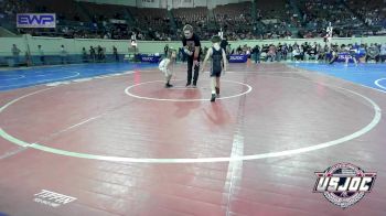 46 lbs Round Of 16 - Slader Gibson, Team Guthrie Wrestling vs Everlee Henderson, Standfast