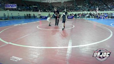 46 lbs Round Of 16 - Slader Gibson, Team Guthrie Wrestling vs Everlee Henderson, Standfast