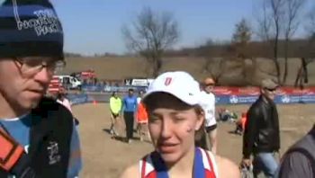 Neely Walking Interview 2009 USA XC Champs