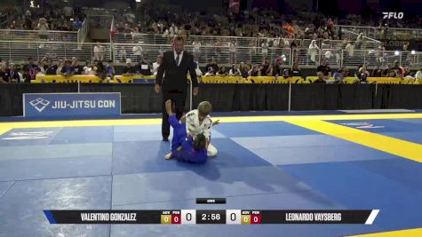 Leonardo Vaysberg vs Valentino Gonzalez 2025 Pan Kids Jiu-Jitsu IBJJF Championship