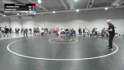 Cons. Round 2 - Vivienne Gitke, Colorado vs Jeanine Field, Shootbox Wrestling Club