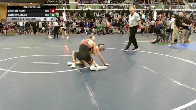 120 lbs Consi Of 16 #2 - Carter Kuhn, Portsmouth vs Lane Williams, Conval