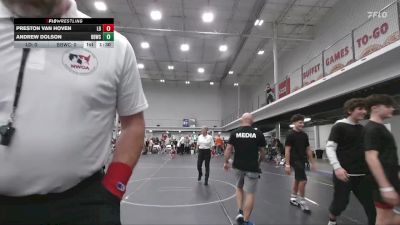 98 lbs Round 1 (6 Team) - Preston Van Hoven, Legacy Dragons vs Andrew Dolson, Barn Brother WC