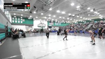 120 lbs Champ. Round 1 - Ryan Kwon, Beverly Hills vs Israel Morales, Walnut