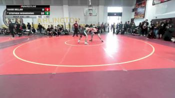 165 lbs Champ. Round 2 - Stephen Wisniewski, Banning vs Yahir Millan, Valley View