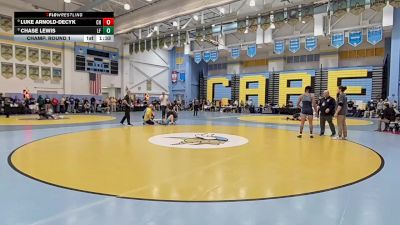 190 lbs Champ. Round 1 - Luke Arnold-Decyk, Cape Henlopen H S vs Chase Lewis, Lake Forest H S