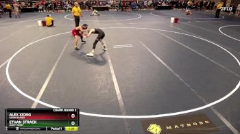 107 Championship Bracket Champ. Round 2 - Ethan Strack, Scott West vs Alex Xiong, Coon Rapids