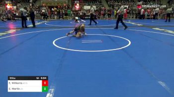 55 lbs Consolation - Ethan Williams, Keystone Kids vs Emerson Martin, Jr. Titans WC