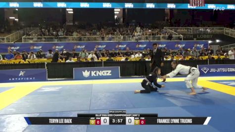 Teryn Lee Baek vs Frankee Lynne Truong 2026 Pan Kids Jiu-Jitsu IBJJF Championship
