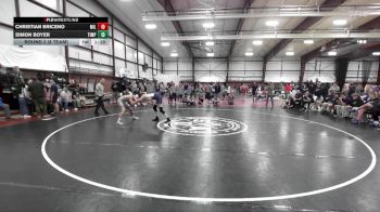132 lbs Round 2 (8 Team) - Christian Briceno, Millard vs Simon Boyer, Timpanogos