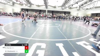 140-H lbs Consi Of 32 #2 - Nick Curra, Commack vs Mattingly Stankowitz, Toms River North