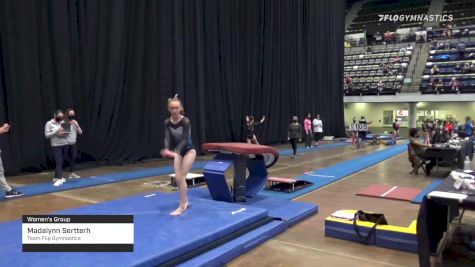 Madalynn Sertterh - Women's Group, Team Flip Gymnastics - 2021 Women's Xcel Region 4 Championships