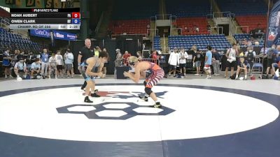 157 lbs Champ. Rd Of 256 - Noah Aubert, Pennsylvania vs Owen Clark, New York
