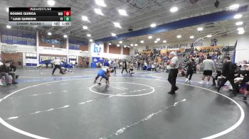 132 lbs Champ. Round 1 - Ronnie Quiroa, Warren vs Liam Qureshi, Fountain Valley