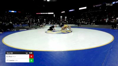 113 lbs Round Of 32 - Benji Ruiz, Paloma Valley vs Thunder Lewis, Clovis