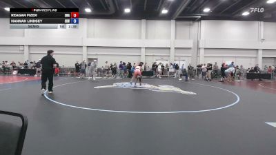 120 lbs Semis - Reagan Fizer, Slate Wrestling Academy vs Hannah Lindsey, South Sip Wrestling