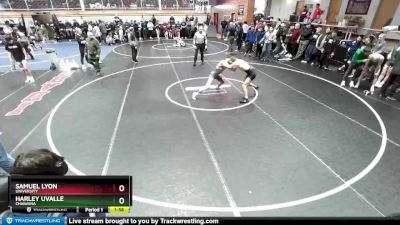 132 lbs Cons. Round 2 - Samuel Lyon, University vs Harley Uvalle, Chiawana