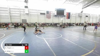 94 lbs Rr Rnd 2 - Kylie Ann Thach, Eastvale Elite WC vs Kaliya Klise, Gold Rush Wrestling