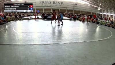 150 lbs Miguel Gutierrez, Texas vs Ayden Jenkins, New Jersey