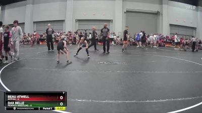 50 lbs Semis (4 Team) - Beau Atwell, Gotcha vs Dax Belle, Pedraza Wrestling