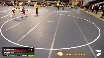 139 Championship Bracket Cons. Round 4 - Cayden Ban, Anoka vs Sorin Osadcii, Homestead