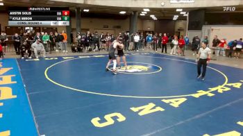 144 lbs Cons. Round 4 - Kyle Miron, Unattached vs Austin Solis, Unattached