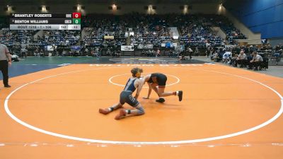 1 - 106 lbs Cons. Semi - Brantley Roberts, Riverheads vs Benton Williams, Grayson County