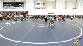 138 lbs Round 1 - Aliyah Otto, Revolution Elite Wrestling vs Isabella DiPaola, Club Not Listed