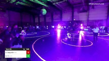 109 lbs Quarterfinal - Kobe Negrete, Kingsburg WC vs Kai Yi, Alpha Dawg