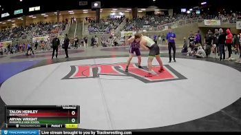 170 lbs Semifinal - Aryan Wright, Marshfield High School vs Talon Heinley, New Plymouth