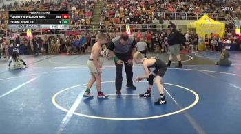 72 lbs Champ. Round 2 - Austyn Wilson NW3, Donahue Wrestling Academy vs Cam York C1, Teays Valley